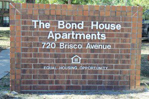 Bond House Building Sign