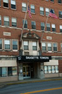 Daugette Towers Entrance