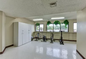 workout area