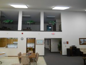 West Falls Estates community room
