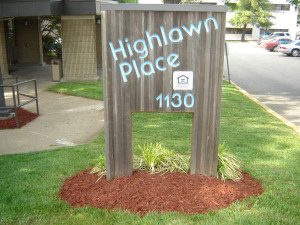Highlawn Place Sinage