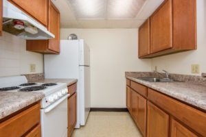 Coatesville Towers apartment kitchen