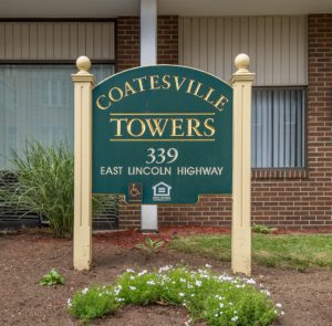 Coatesville Tower sign