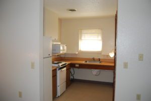 Pam Apartments unit kitchen