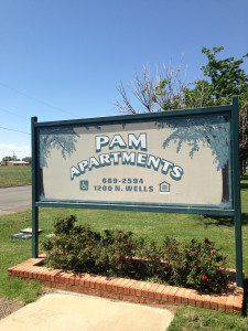 Pam Apartments Sinage