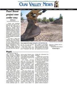 Ojai Valley News article
