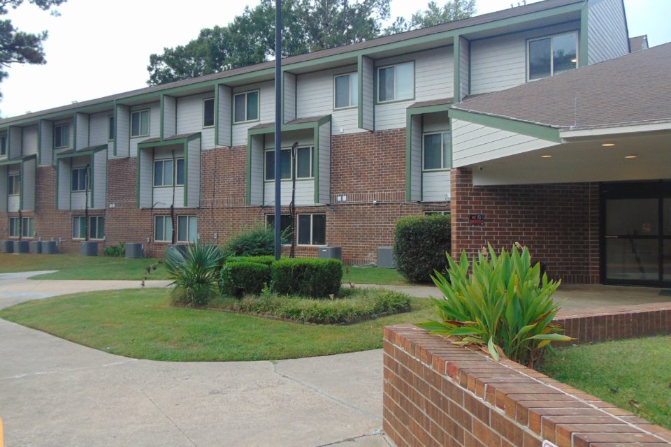 Bond House Apartments Entrance