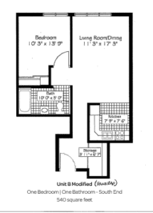 Edendale Residence Floor Plan Unit B