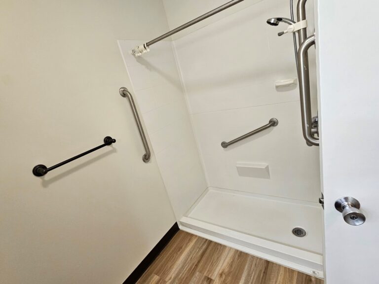 Easy Access Shower (Select Units)